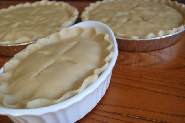 Who knew pot pies could be so pretty?